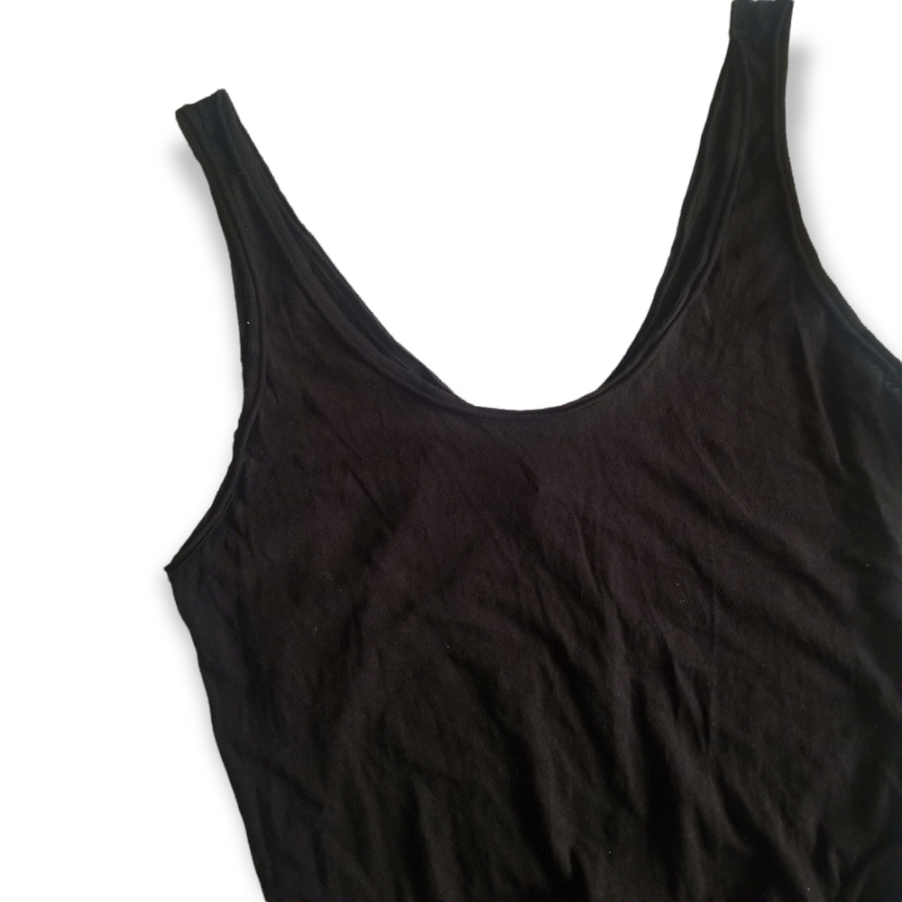 Free People Black Sydney Bodysuit Tank Lace Large - Picture 13 of 15